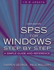 Spss for windows step by step a simple guide and reference 13 0 update 6th edition. - Bmw r 1150 r r1150r service repair shop manual download.