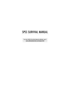 Spss survival manual 2nd edition academia dk. - Manuale di riferimento di avr libc.