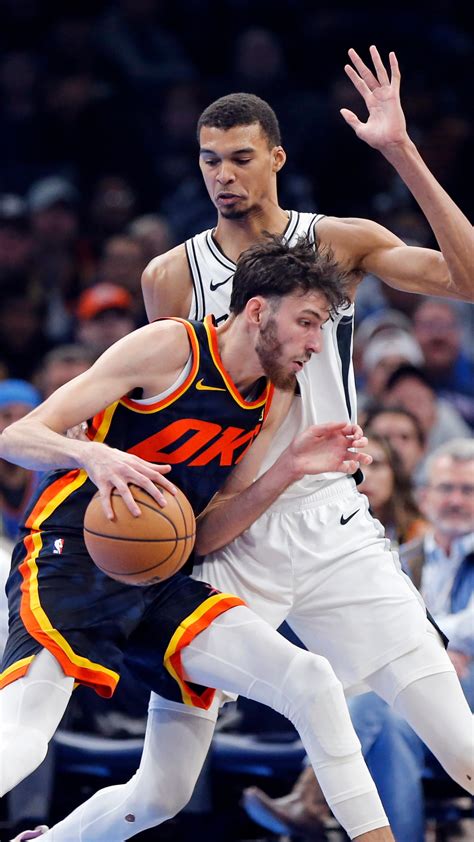 Spurs’ Wembanyama and Thunder’s Holmgren have off nights in rookie showdown