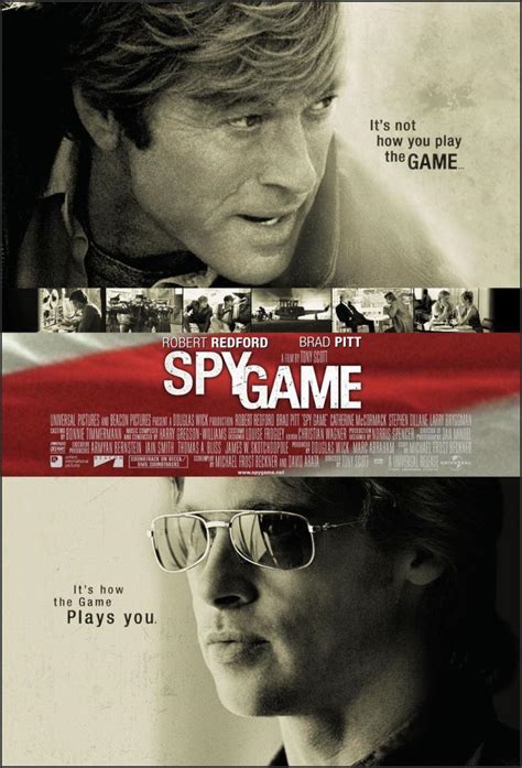 Spy game movie. Spy Game – Der finale Countdown (Originaltitel: Spy Game) ist ein US-Amerikanischer Thriller aus dem Jahr 2001. Der Film wurde von Tony Scott inszeniert und ... 