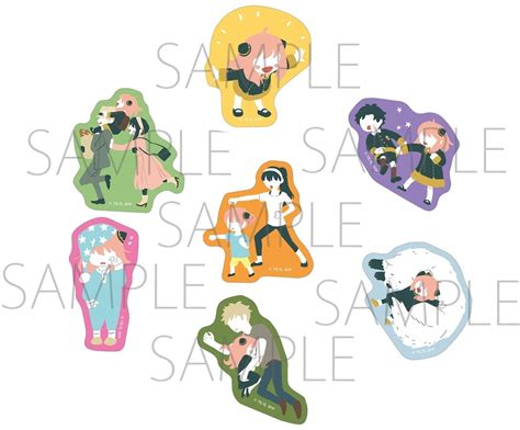 Spy x Family Yuru Palette Sticker - otakumode.com