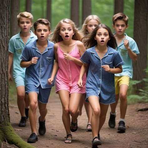 Spying on young naked girls. .  ...