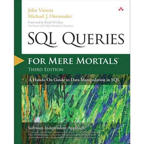 Sql queries for mere mortals r a hands on guide to data manipulation in sql 2nd edition. - Automation network selection a references manual 2nd edition.