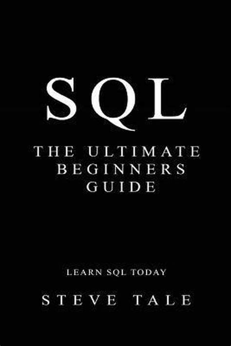 Sql the ultimate beginners guide learn sql today. - Whirlpool duet washing machine owner manual.
