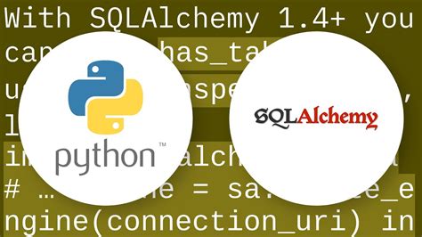 Sqlalchemy check if database exists.  sqlite:///example.  Oct 5, 2015 ...