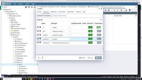 Sqlalchemy postgresql connection.  It also supports a variety of SQL dat...