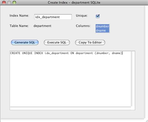 Sqlite create table with index. Home &raquo; SQLite Index SQLite Index Summary: in this tutorial, yo...