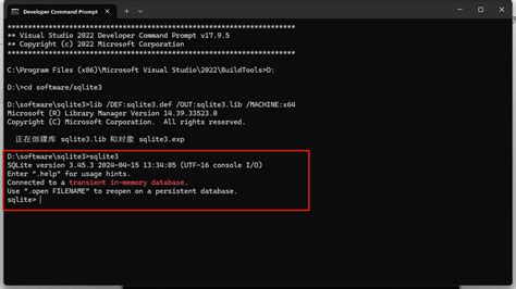 Sqlite3 python install windows. h" files) build products and are ...