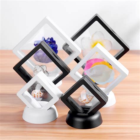 Square 3D Floating Jewelry Coin Display Frame