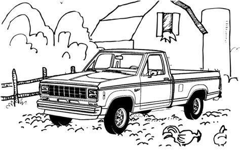 Square Body Chevy Coloring Pages