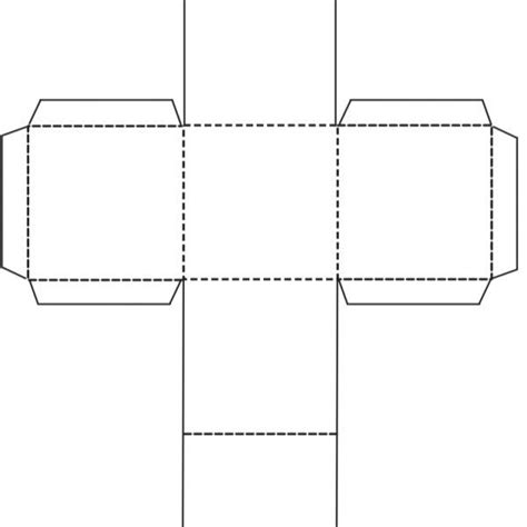 Square Box Template Printable Customize and Print