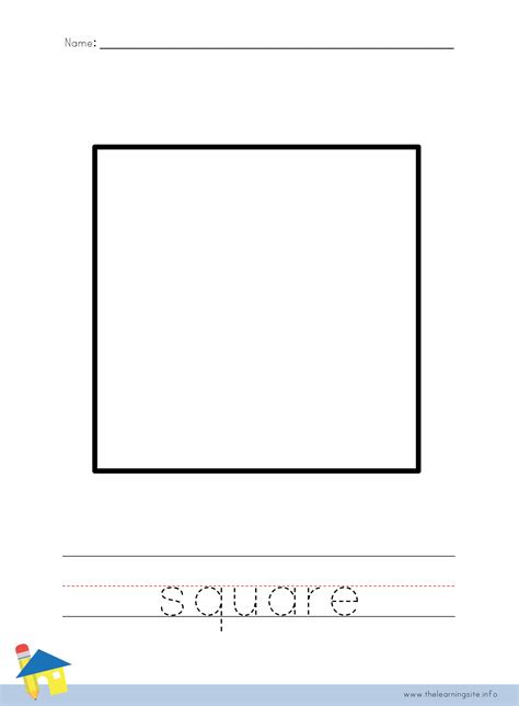 Square Coloring Shee