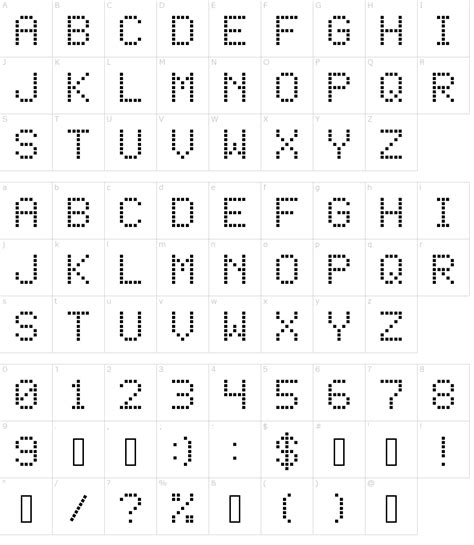 Square DotMatrix Font Download