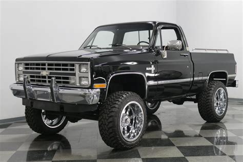 Square body chevy truck for sale. Square Body Trucks are the third generation of Chevrolet and GMC C/K pickups introduced in 1973 and produced for almost 14 years, from 1973 to 1987. Initially named ‘Round-Line’ by the company in 1973, when they introduced the whole line of square body trucks, the trucks acquired their moniker ‘Square Body Truck’ due to its iconic … 
