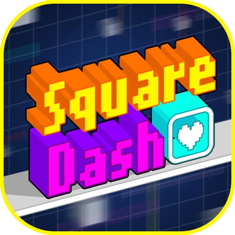 Square dash. Square dash. Square Dash is a classic game of speed and fun filled with reactions. The player's task is to get his square to the finish line by jumping or double jumping over spikes, gaps, and dangerous objects in all 15 levels. This game requires players to have fast speed, use intelligence, and have proficient hands to control. 