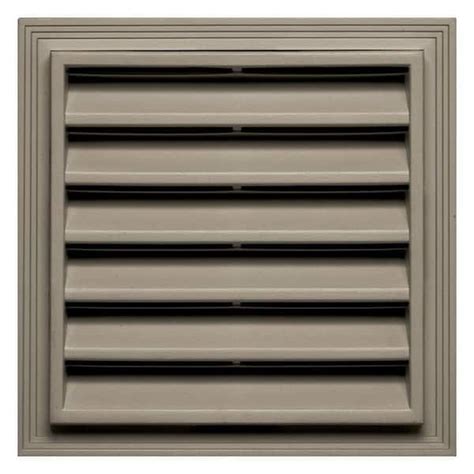 Square gable vent.  Easy online ordering.  100 Series used for flush mounting.  Builders Edge g...