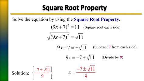 Square root property. Things To Know About Square root property. 