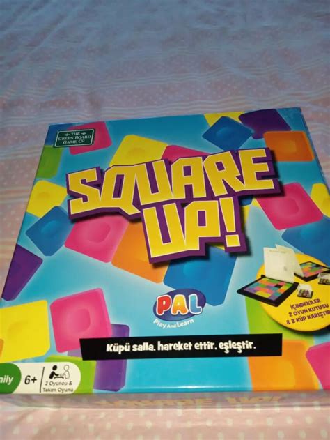 Square up akıl oyunu Masa ve Kutu Oyunları 1676397384.