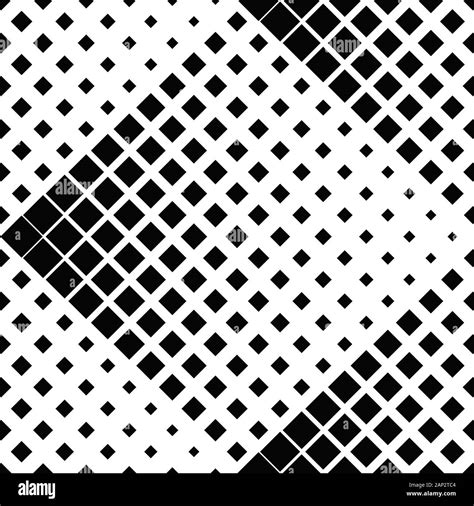 Squares pattern black and white background Vector Image