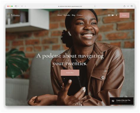 Squarespace Paloma Template