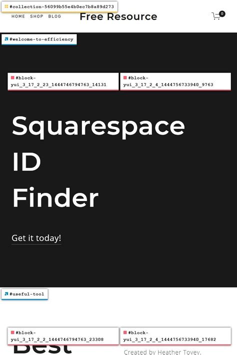 Squarespace Template Id Search