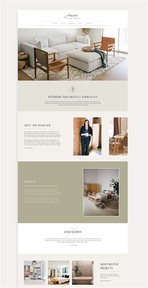 Squarespace Website Design for Firm in 2021 Squarespace website