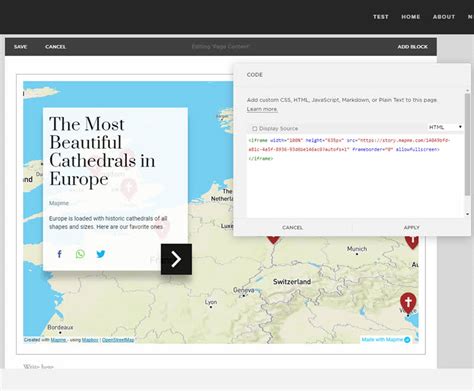 Squarespace embed iframe.  From embedding videos to incorporating interactive ma...