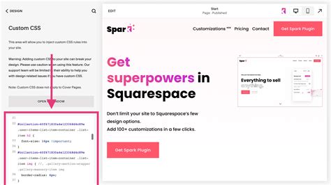 Squarespace increase block size.  which means that when I upload a portrai...