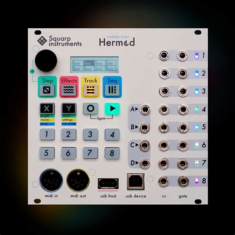 Squarp Hermod Eurorack Sequencer Now Available For Pre-Order