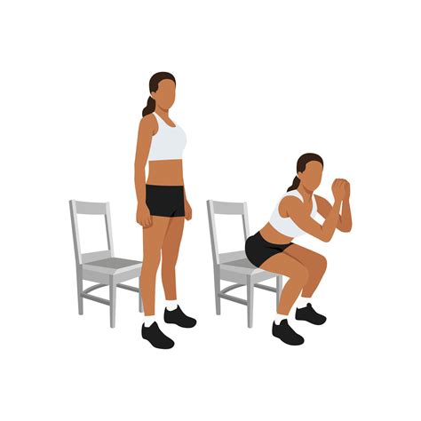 Squat with Chair Touch