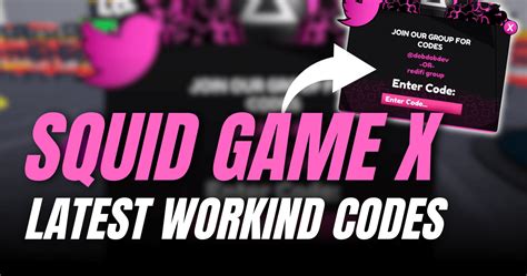 Squid Game Codes Roblox