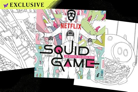 Squid Game Coloring Book