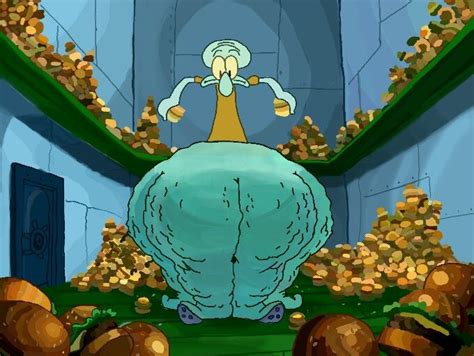 516K views 10 days ago. No worse, it'll go right to your thighs! Squidward eats too many Krabby Patties and well... you know the rest! Watch him blow up as a puppet!#SpongeBob #Shor....
