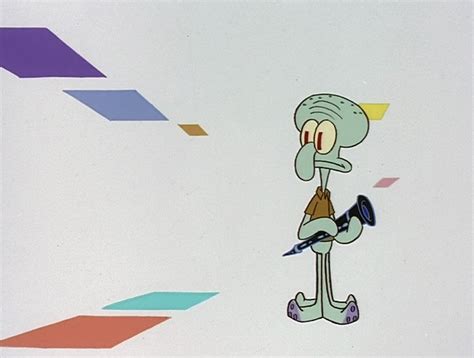 Squidward's clarinet, often called "Clarry" by Squidward, is a clarinet played by him as a hobby various times throughout the series, first appearing in the episode "Bubblestand." It is a black clarinet with a standard row of silver keys and has a straight, wooden reed coming from the top of the instrument where the player is able to blow into it. One of Squidward's most notable traits is his ... . 