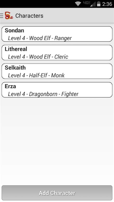 Squire Character Manager APK Download for Android 