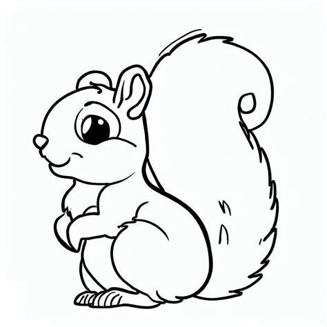 Squirrel Coloring
