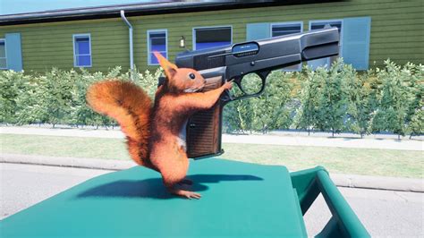 Squirrel with a Gun promises a squirrel with a gun 
