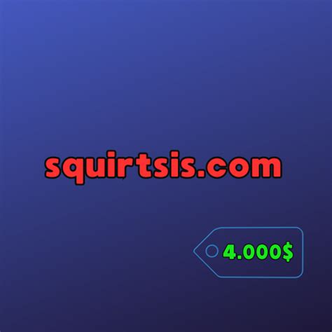 Squirtsis Onlyfans Leak