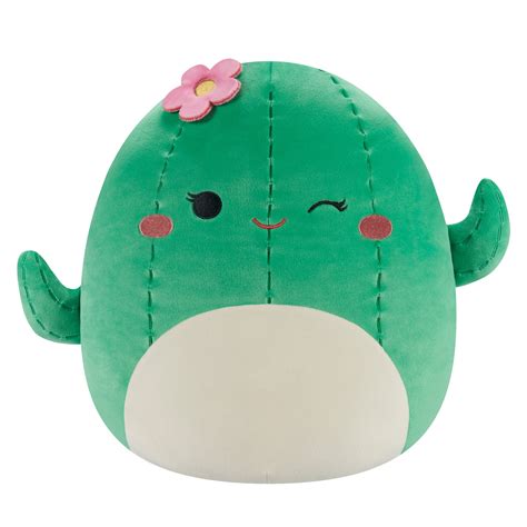 Squishmallow 5 Inch Maritza the Cactus with Flower Soft Plush New