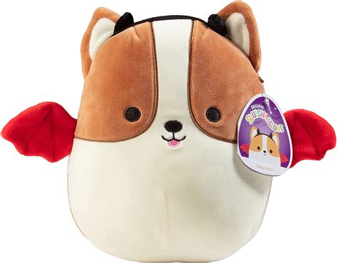 Squishmallow 8" Reginald The Corgi Devil Dog - amazon.com