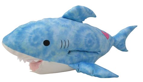 Squishmallows HUGMALLOWS Santos The Shark 22" Valentines …