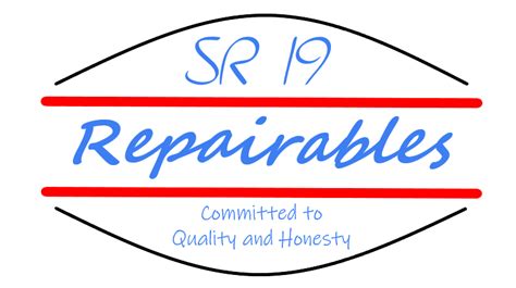Sr 19 repairables. Things To Know About Sr 19 repairables. 