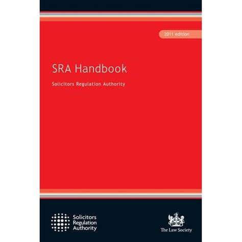 Sra handbook october 2013 solicitors regulation author. - U s naval aerospace physiologists manual by vita r west.