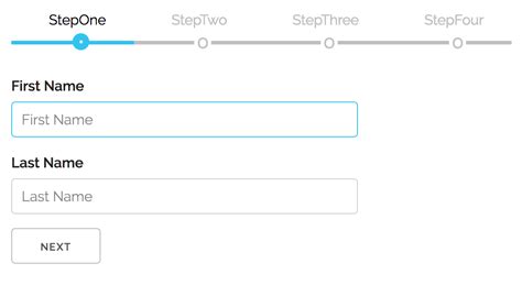 Srdjan/reactmultistep React multistep form component Built With CSS