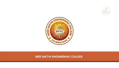 Sree Sakthi Engineering College Applications are invited from …