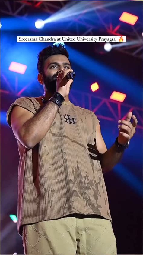 Sreeram Chandra is a playback