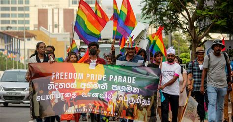 Sri Lanka’s LGBTQ+ community holds Pride march, demands end to discrimination