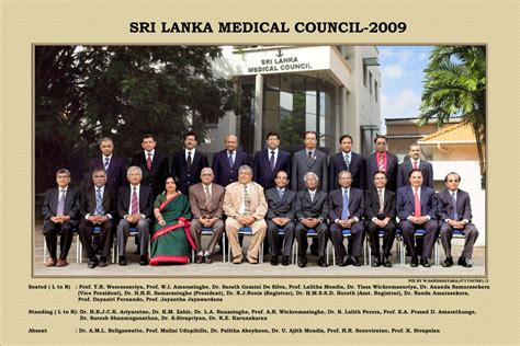 Sri Lanka Medical Council - Members