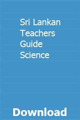 Sri lankan teachers guide science grade 10. - Damenmode vom reifrock bis zum cul de paris.