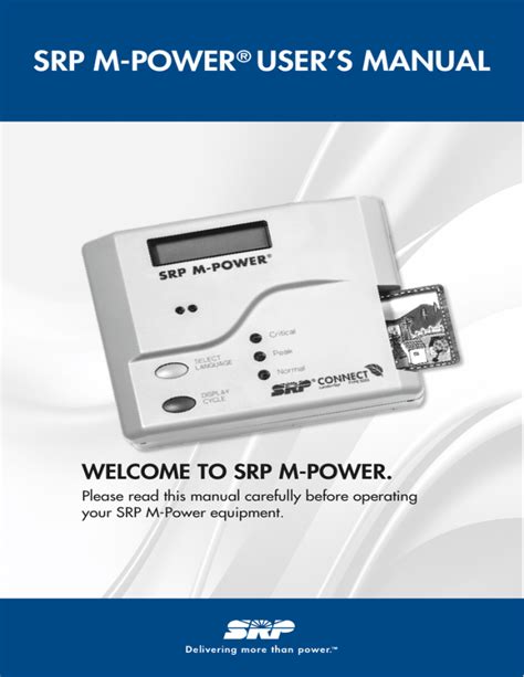 Srp m power login. Quick access to your current and previous bills. Manage your energy usage with charts and bill projection. Up to the minute details regarding outages. And more! Log into your account or sign up today. 